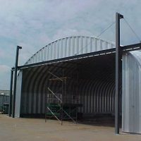 Quonset Hut Buildings 2384