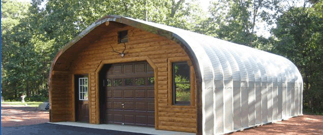 Wood Quonset Hut With Metal Roof Powerbilt Steel Buildings Inc