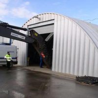 Industrial Quonset Hut Use