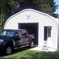 P model metal garage for sale