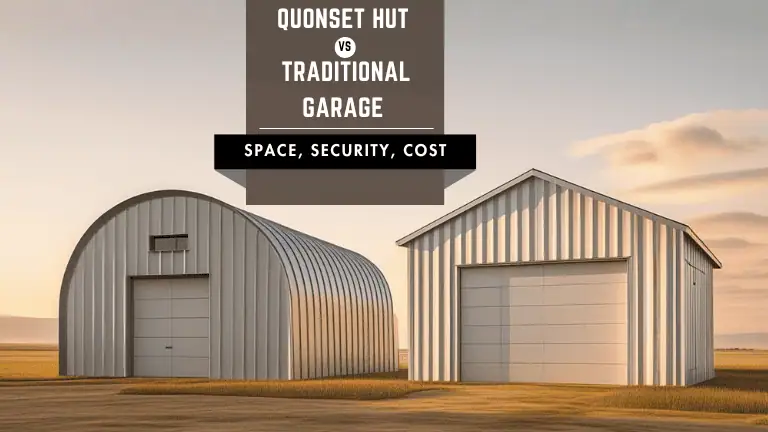 Quonset Hut vs. Traditional Garage: Space, Security, Cost